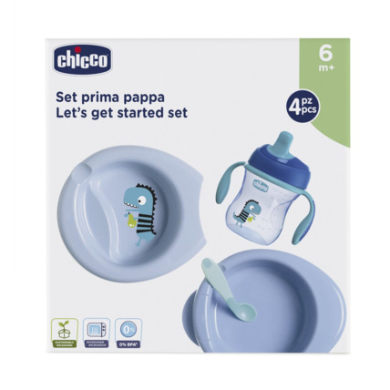 Avis Coffret repas assiette + tasse + cuillère - 6m+ Chicco 2