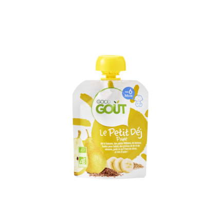 Avis Purée de Poire Williams Bio Petit Déj Good Goût 1