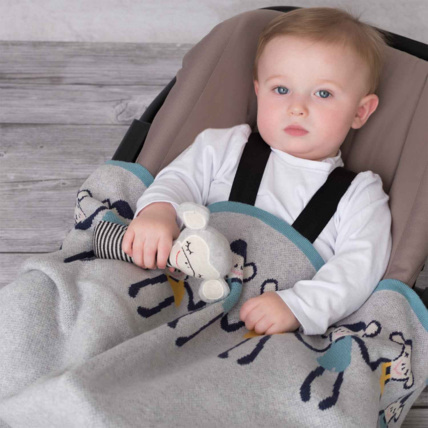 Avis Couverture pour bébé en coton bio, SINGE Sevira Kids 3
