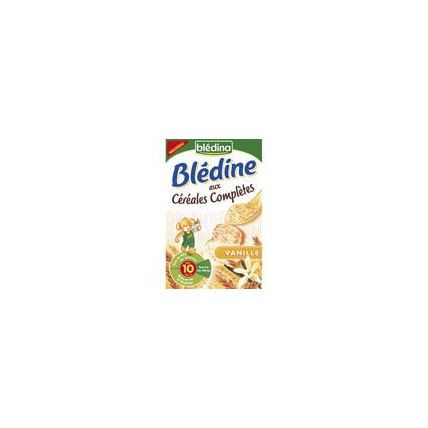 Avis BLEDINE aux céréales complètes vanille 500 g dès 10 mois Blédina 1