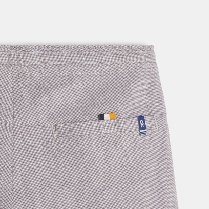 Avis Bermuda slim en toile blanc garçon OKAIDI 4