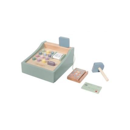 Avis Caisse enregistreuse en bois – Adventure mint LITTLE DUTCH 1