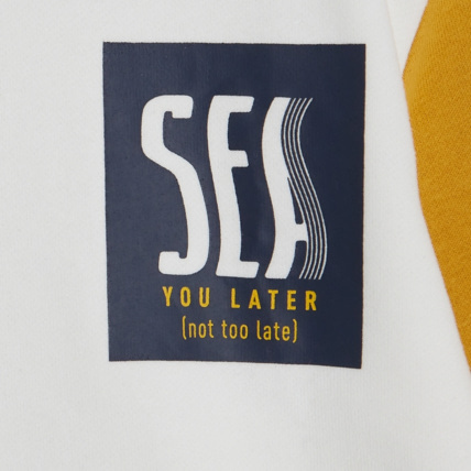 Avis Sweat-shirt à message "sea you later" blanc garçon OKAIDI 3