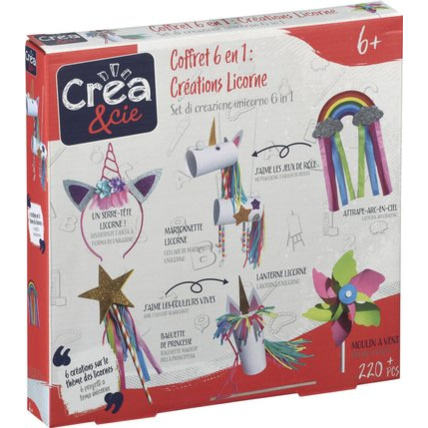 Avis Coffret 6 en 1 - Créations Licornes CRÉA & CIE 1