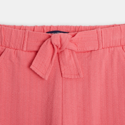 Avis Pantalon carrot en jersey rose fille OKAIDI 2