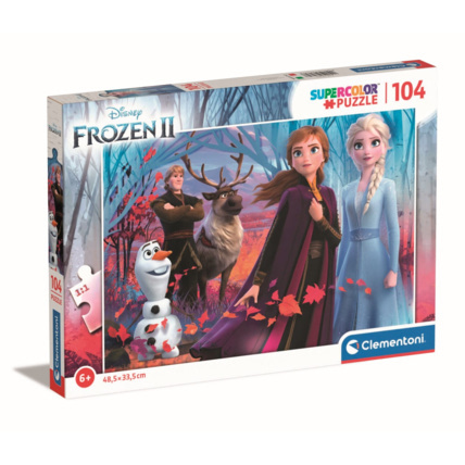 Avis Puzzle Disney Frozen 2 - 104 pièces Clementoni 1
