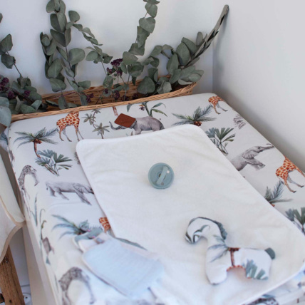 Avis Housse de matelas à langer + tapis de change, Safari Sevira Kids 4