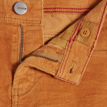 Avis Pantalon skinny en velours stretch beige garçon OKAIDI 4