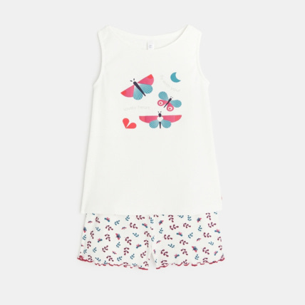 Avis Pyjacourt 2 pièces motifs papillons rose fille OKAIDI 1