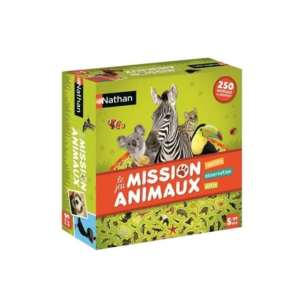 Avis Jeu d'observation Mission animaux NATHAN 1