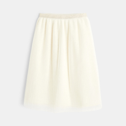 Avis Jupon tutu plissé pailleté blanc fille OKAIDI 1