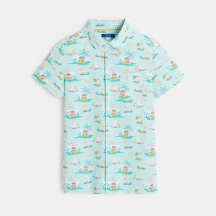 Avis Chemise imprimée manches courtes garçon OKAIDI 1