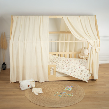 Avis Ciel de Lit Cabane en gaze de coton SOLO Sevira Kids 5