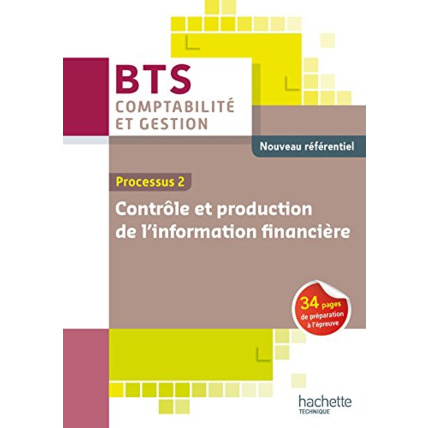 Avis BTS compatibilité et gestion processus 2 Controle et production de l'information financière Hachette Éducation 1