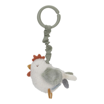 Avis Peluche vibrante poule Little Farm LITTLE DUTCH 1