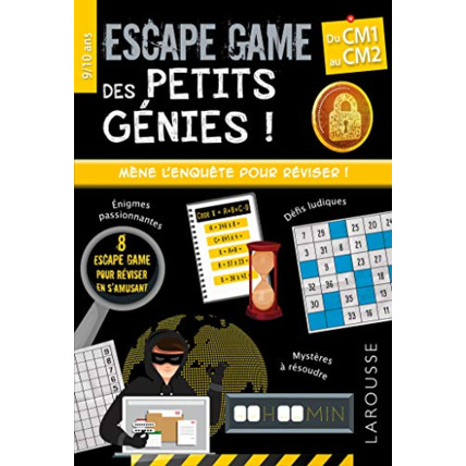Avis Escape games des petits génies CM1 LAROUSSE 1