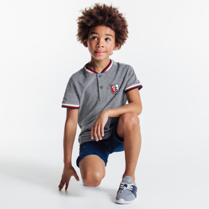 Avis T-shirt polo bleu garçon OKAIDI 1