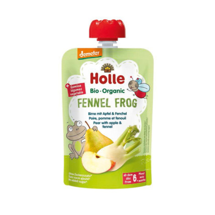 Avis Fennel Frog - Gourde poire, pomme et fenouil Holle 1