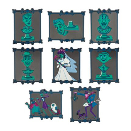 Avis Ensemble de pin's mystère The Haunted Mansion DISNEY 1
