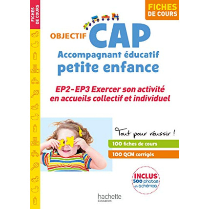 Avis Fiches - CAP Accompagnant Éducatif Petite Enfance - épreuves 2 et 3 Hachette Éducation 1