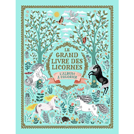 Avis Livre Le Grand Livre Des Licornes - L'Album A Colorier GALLIMARD JEUNESSE 1