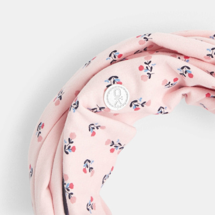 Avis Snood bi-face en jersey rose fille OKAIDI 2