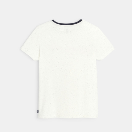 Avis T-shirt à message blanc garçon OKAIDI 3