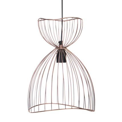 Avis Suspension en métal rose gold électrifiée Prémaman 1