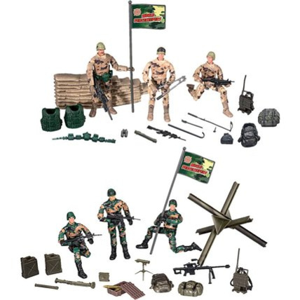 Avis Set militaires figurines avec accessoires TEAM CITY 1