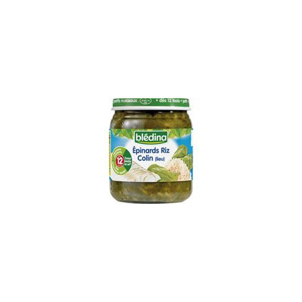 Avis Epinards riz et colin (lieu) 250 g dès 12 mois Blédina 1