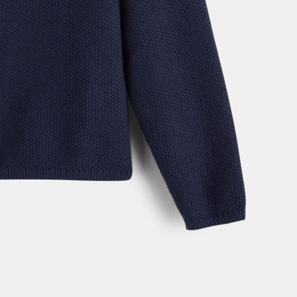 Avis Gilet boutonné bleu fille OKAIDI 4