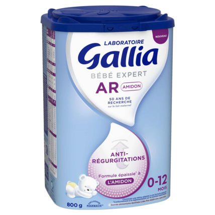 Avis Lait Bébé Expert AR Amidon Laboratoire Gallia 1