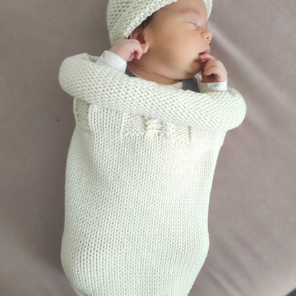 Avis Cocon d'emmaillotage Premium 100 % mérinos Ma Petite Laine 1