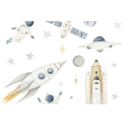 Avis Stickers fusées et astronautes Mon Lit Cabane 1