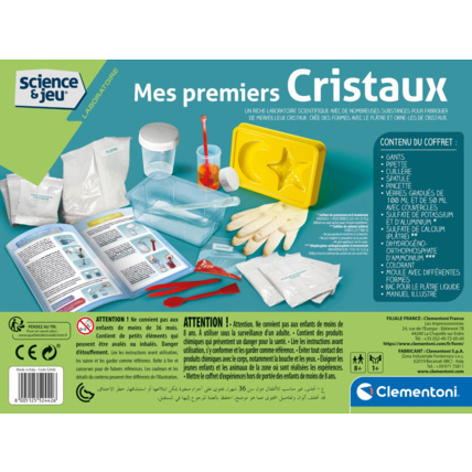 Avis Mes premiers cristaux Clementoni 3