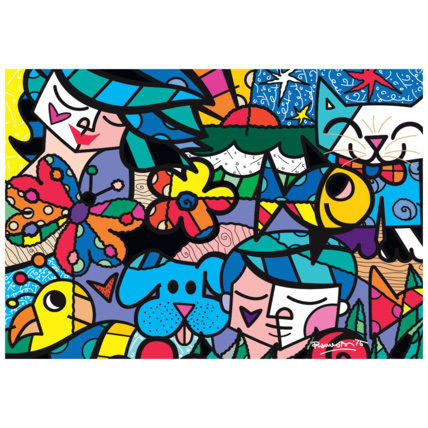 Avis Puzzle Romero Britto - Britto Garden BLUEBIRD PUZZLE 1