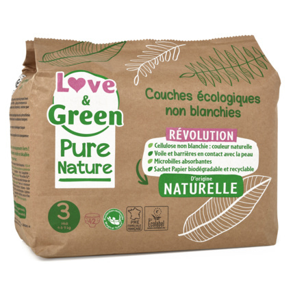 Avis Couches écologiques Love & Green Pure Nature Love & Green 3