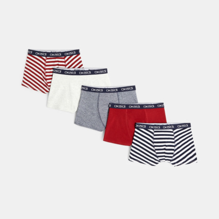 Avis Boxers en jersey (lot de 5) garçon OKAIDI 1