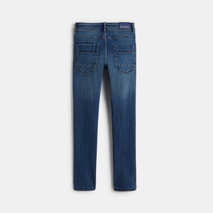 Avis Jean skinny ultra-résistant bleu garçon OKAIDI 2