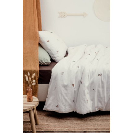 Avis Housse de couette coton bio 1 personne Petite Plume KADOLIS 1
