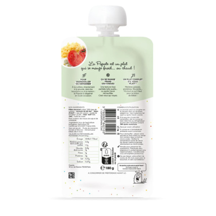 Avis Le Petit Plat Macaroni Tomate Feta Bio Popote 2