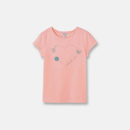 Avis T-shirt personnalisable rose fille OKAIDI 2