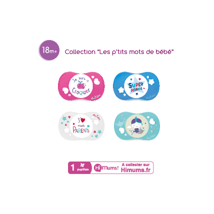 Avis Sucette 18 mois et + Luc et Léa 1
