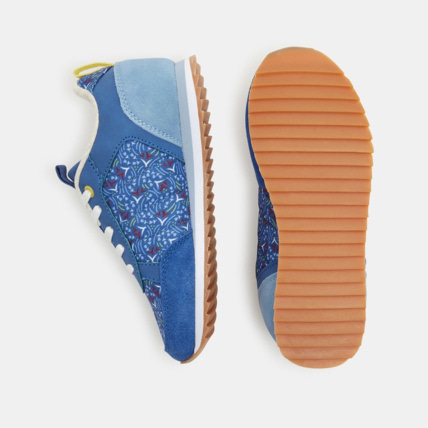 Avis Tennis running imprimées bleues fille OKAIDI 3