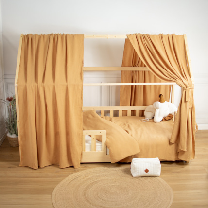Avis Ciel de lit cabane en gaze de coton DUO Sevira Kids 11