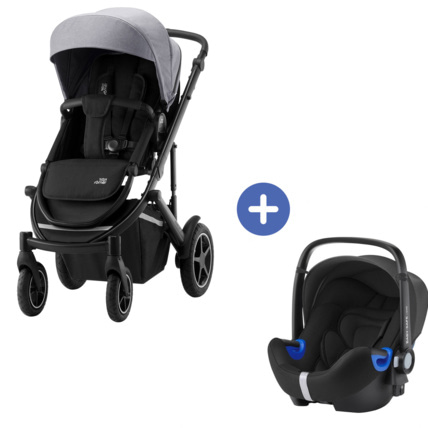Avis Poussette Smile III + coque Baby Safe iSense Britax Römer 1