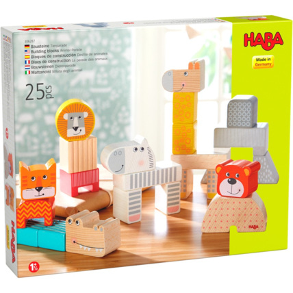 Avis Blocs de construction La parade des animaux HABA 1