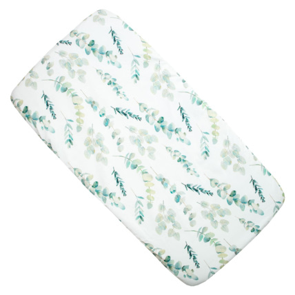Avis Drap housse berceau en coton, Eucalyptus Sevira Kids 1