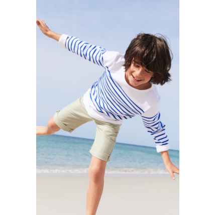 Avis Marinière "Amiral" Kids - coton - Blanc/Etoile ARMOR-LUX 3