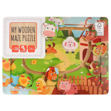 Avis Labyrinthe en bois CARREFOUR WOODEN 1